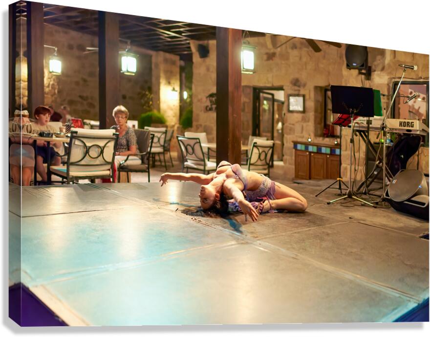 Belly dance performance in Jordan at a local venue