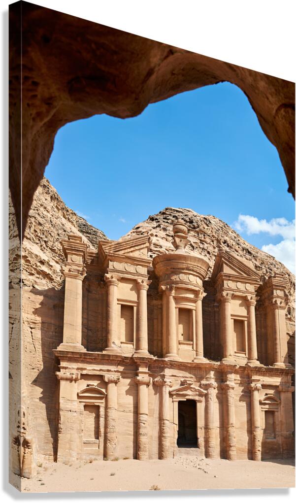 Visit to Ad Deir Monastery at Petra archaeological site in Jorda