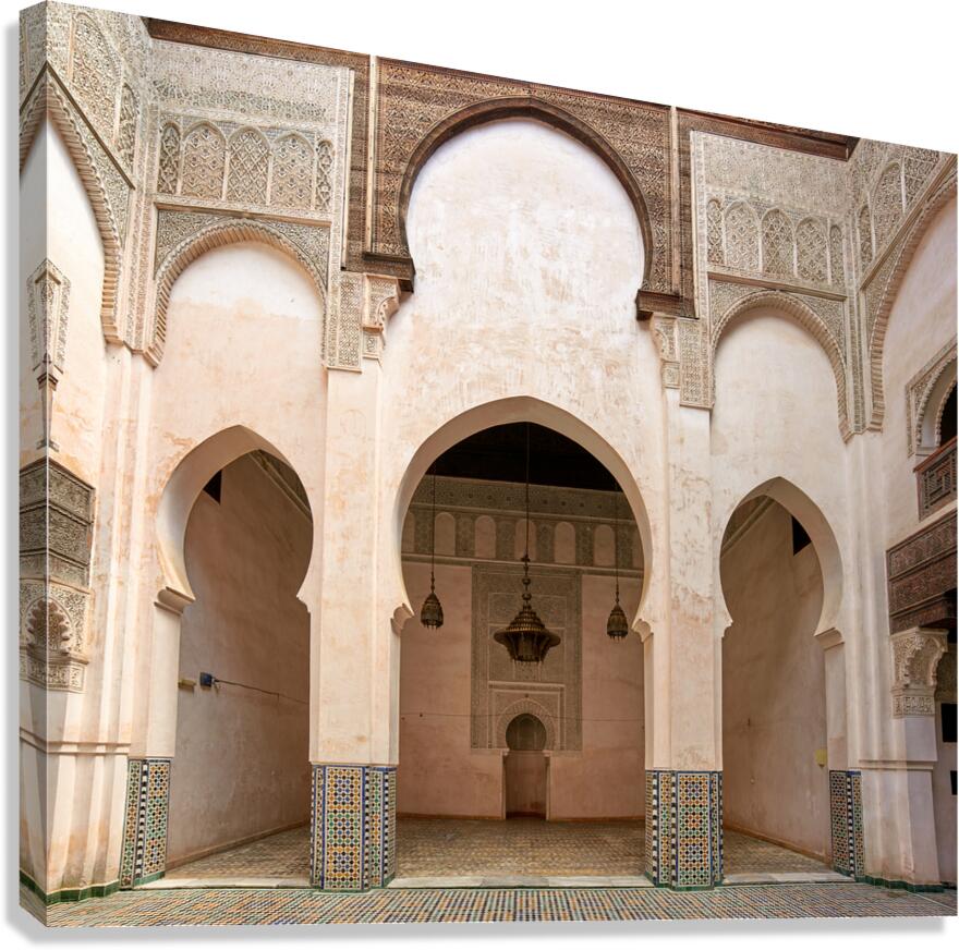 Exploring Al Attarine Madrasa in Fez Morocco with rich history