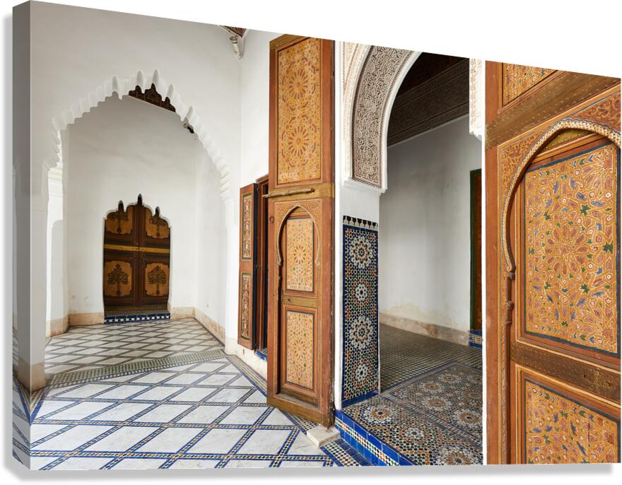 Explore Bahia Palace in Marrakesh Morocco with unique designs