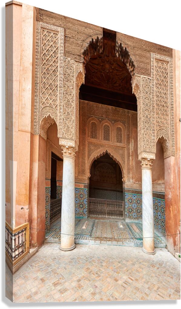 Explore Saadian tombs in Marrakesh Morocco with stunning archit