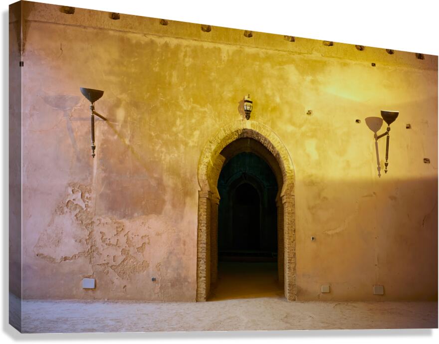 Exploring the Royal Stables in Meknes Morocco during daylight
