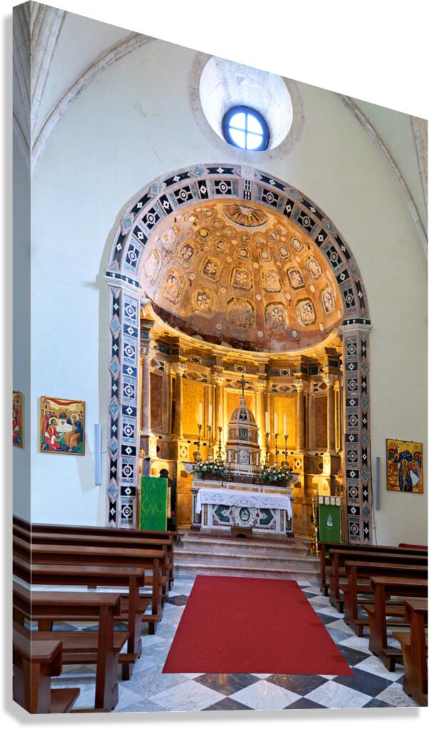 Explore the interior of the Norman Cathedral in Gerace Calabria