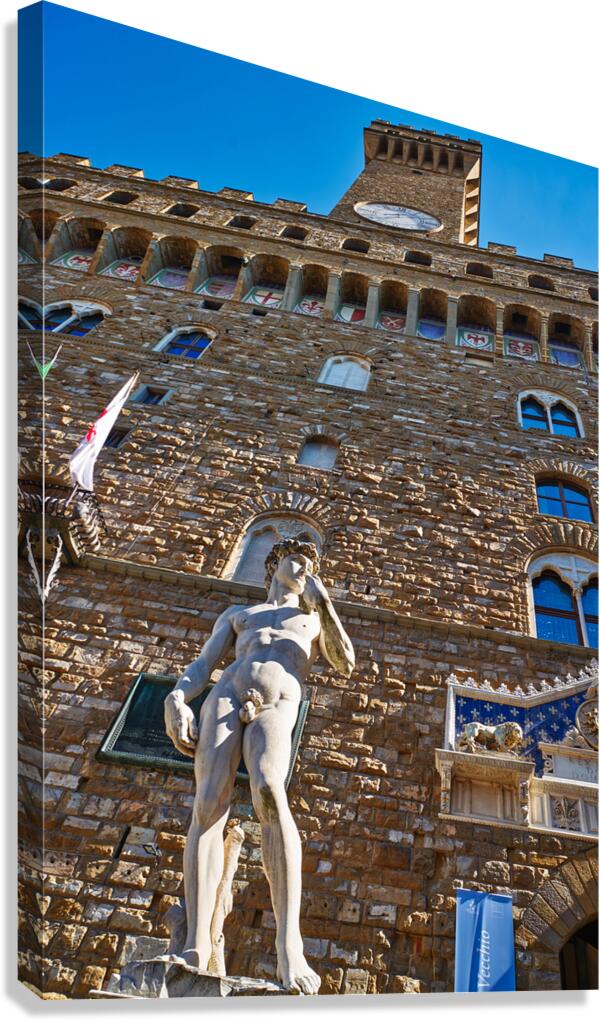 David statue by Michelangelo in Florence Tuscany Italy