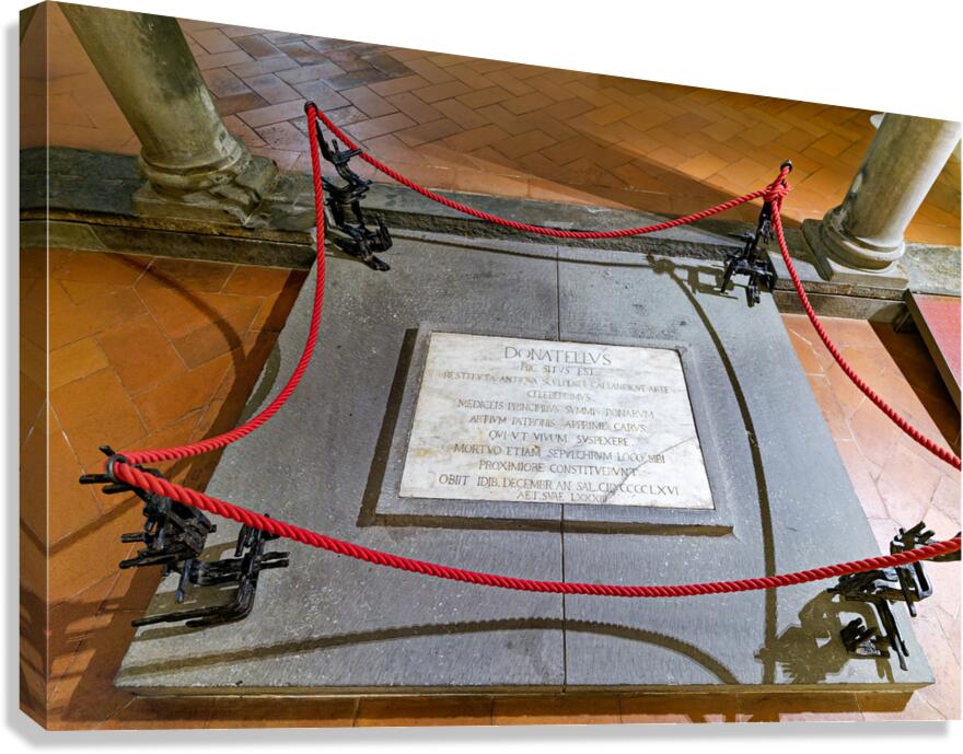 Visit to Donatellos tomb in the Basilica of San Lorenzo in Flor