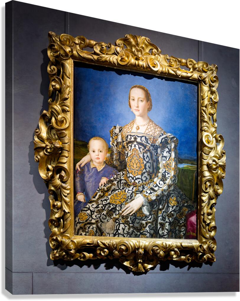 Bronzinos portrait of Eleonora of Toledo and Giovanni in Floren