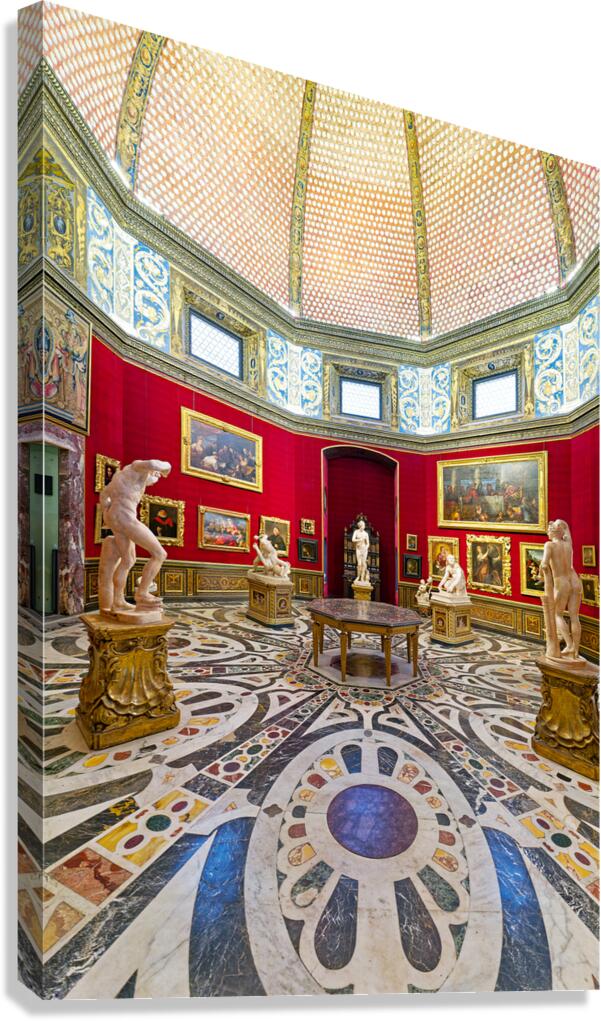 Visit to Uffizi Gallery in Florence with La Tribuna display