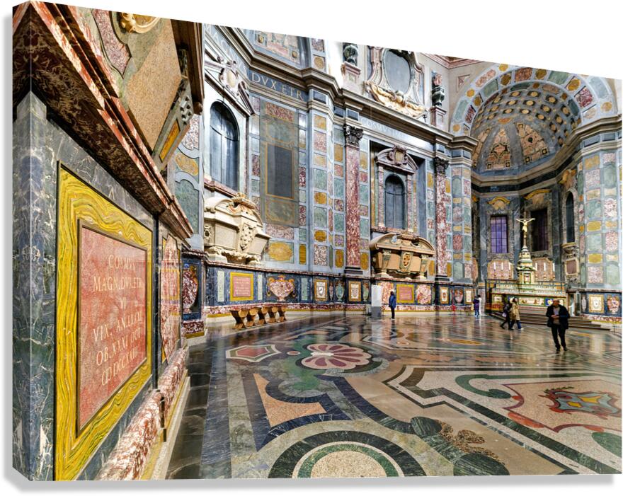 Medici Chapels in Florence show stunning interior designs
