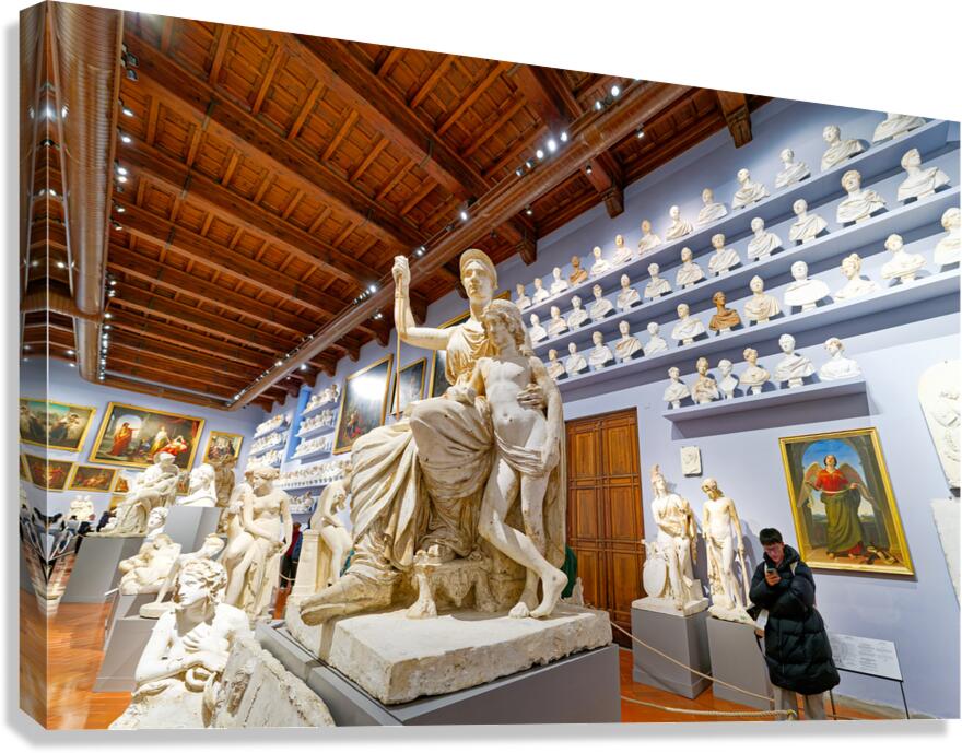 Exploring gipsoteca bartolini in florence tuscany italy