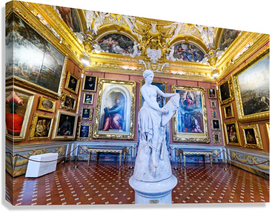 Sculpture la vittoria by vincenzo consani in palatine gallery fl