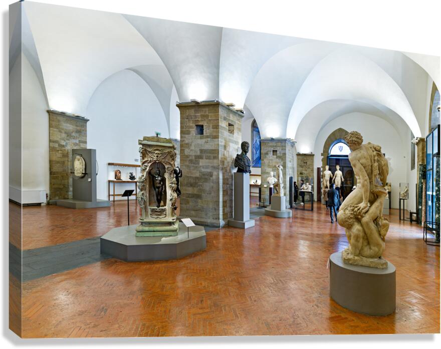 Visit to Museo Nazionale del Bargello in Florence Tuscany Ital