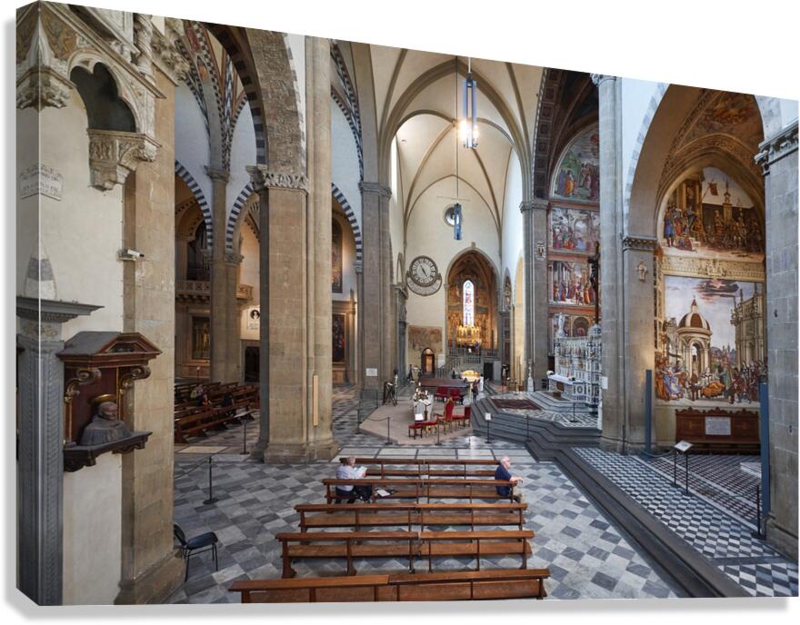 Explore santa maria novella church in florence tuscany italy