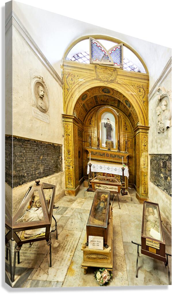 Exploring capuchin catacombs in palermo sicily italy