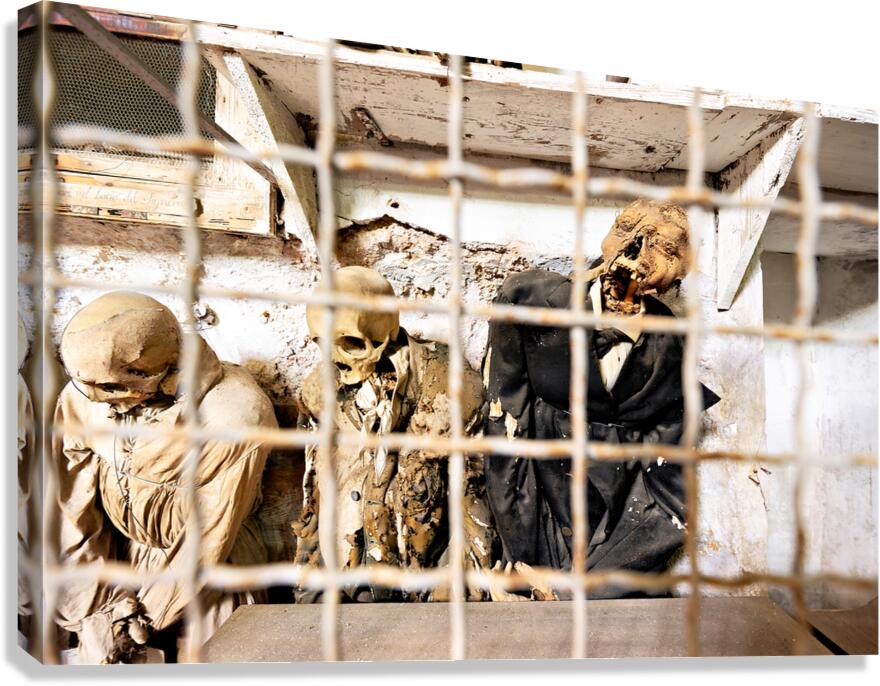 Exploring the capuchin catacombs of palermo in sicily italy