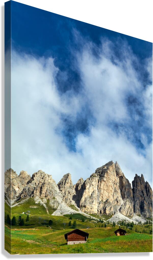 Exploring Puez Odle Natural Park in Val Gardena Italy during da