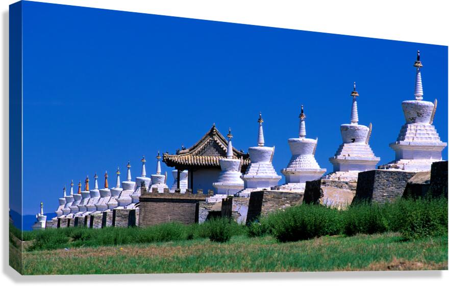 Erdene Zuu Monastery shows ancient architecture in Mongolia