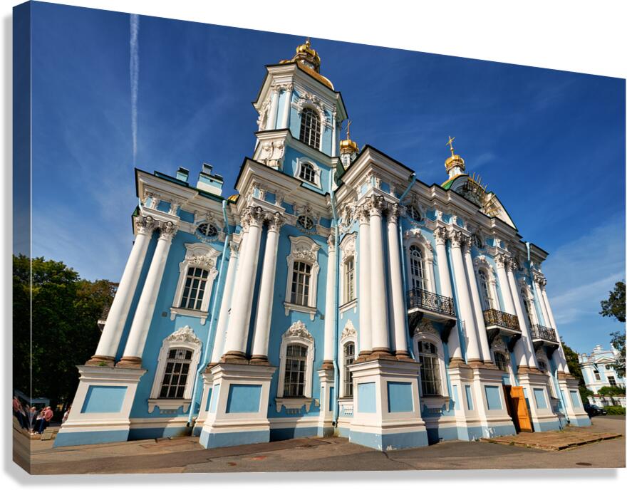 Nikolo bogoyavlenskiy morskoy sobor in saint petersburg