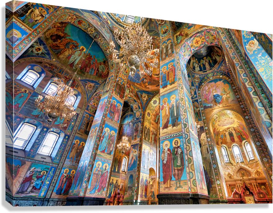 Church of the savior on the spilled blood in st. petersburg