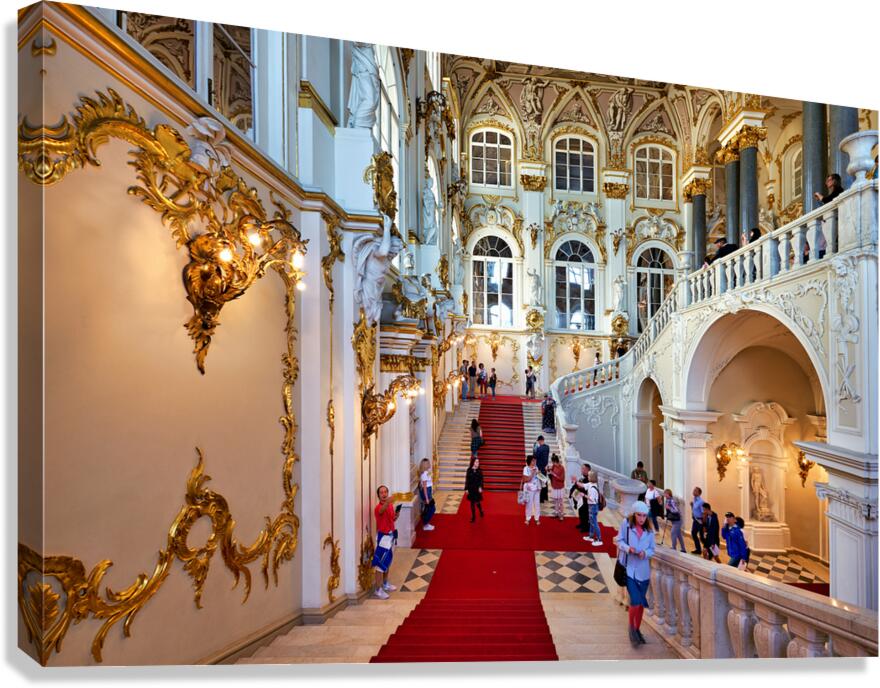 Visit to the winter palace in st. petersburg russia