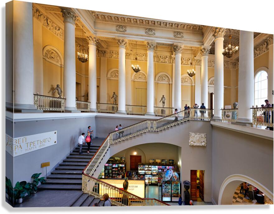 Visit to russian museum in saint petersburg russia