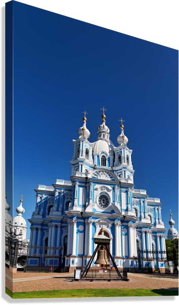Visit to smolny convent in saint petersburg russia