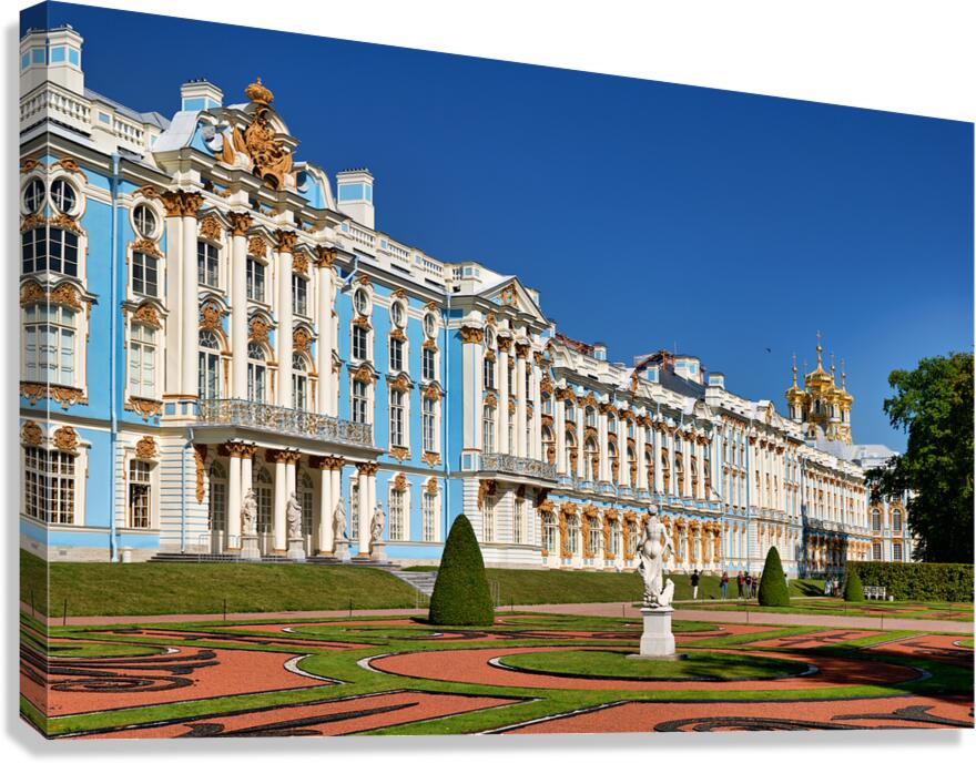 Catherine palace in pushkin saint petersburg russia