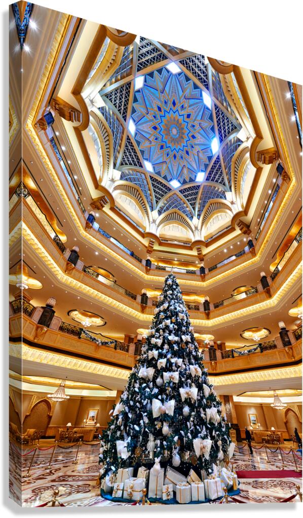 Explore Emirates Palace Hotel in Abu Dhabi this holiday