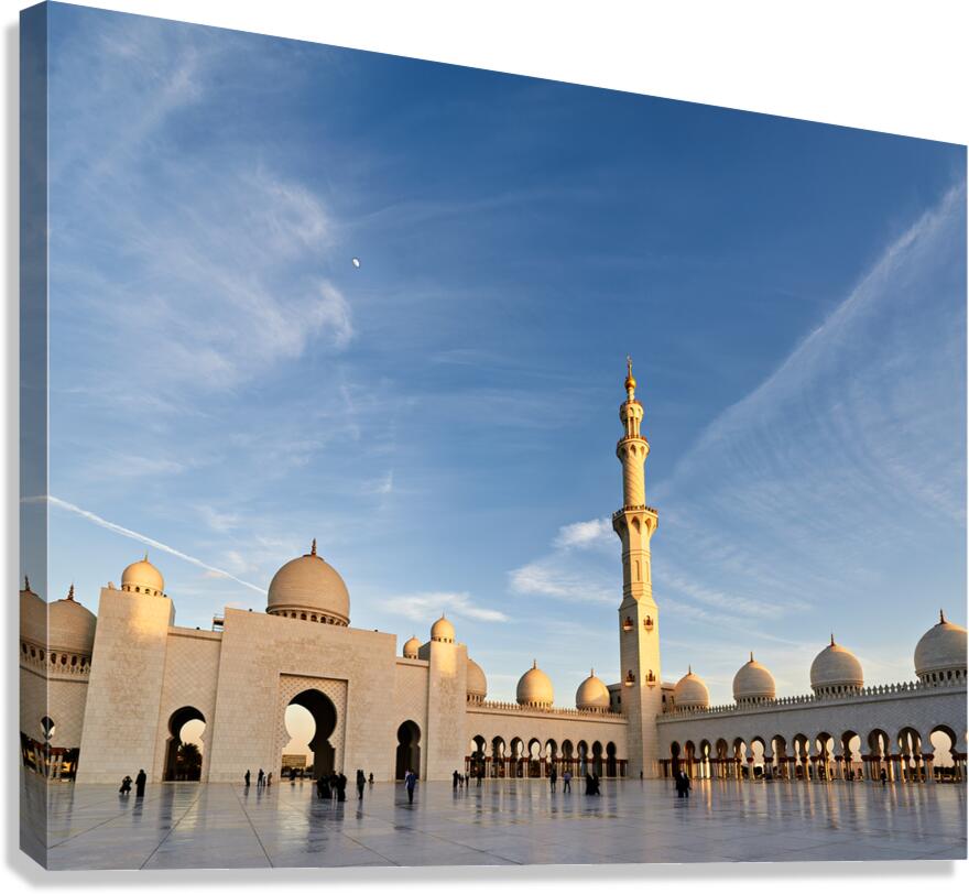 Visitors explore Sheikh Zayed Grand Mosque in Abu Dhabi