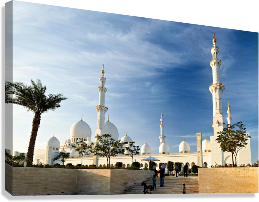 Visitors explore Sheikh Zayed Grand Mosque in Abu Dhabi