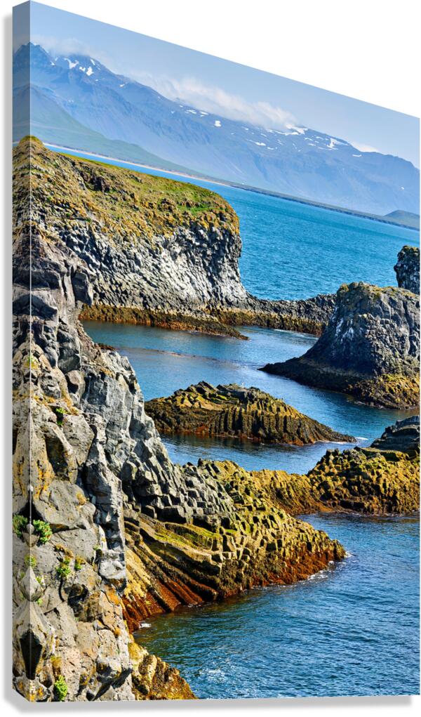 Explore Arnarstapi cliffs and shoreline in Iceland