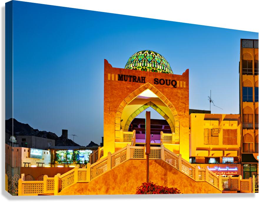 Visit to Mutrah Souq in Muscat during evening time