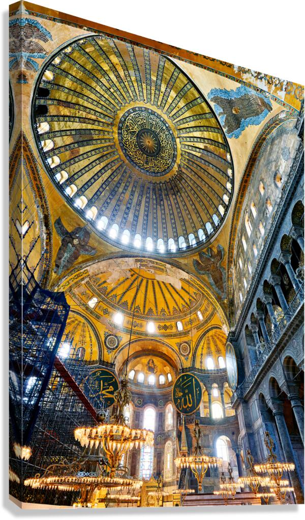 Visit to hagia sophia grand mosque in istanbul turkey
