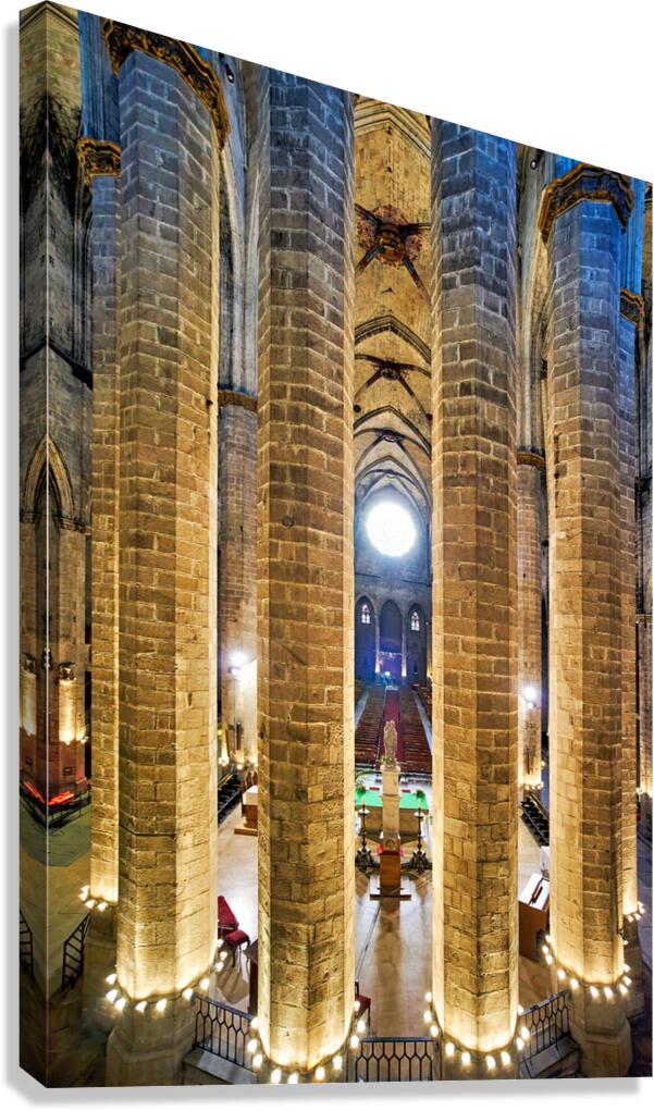 Visit Santa Maria del Mar church in Barcelona Spain