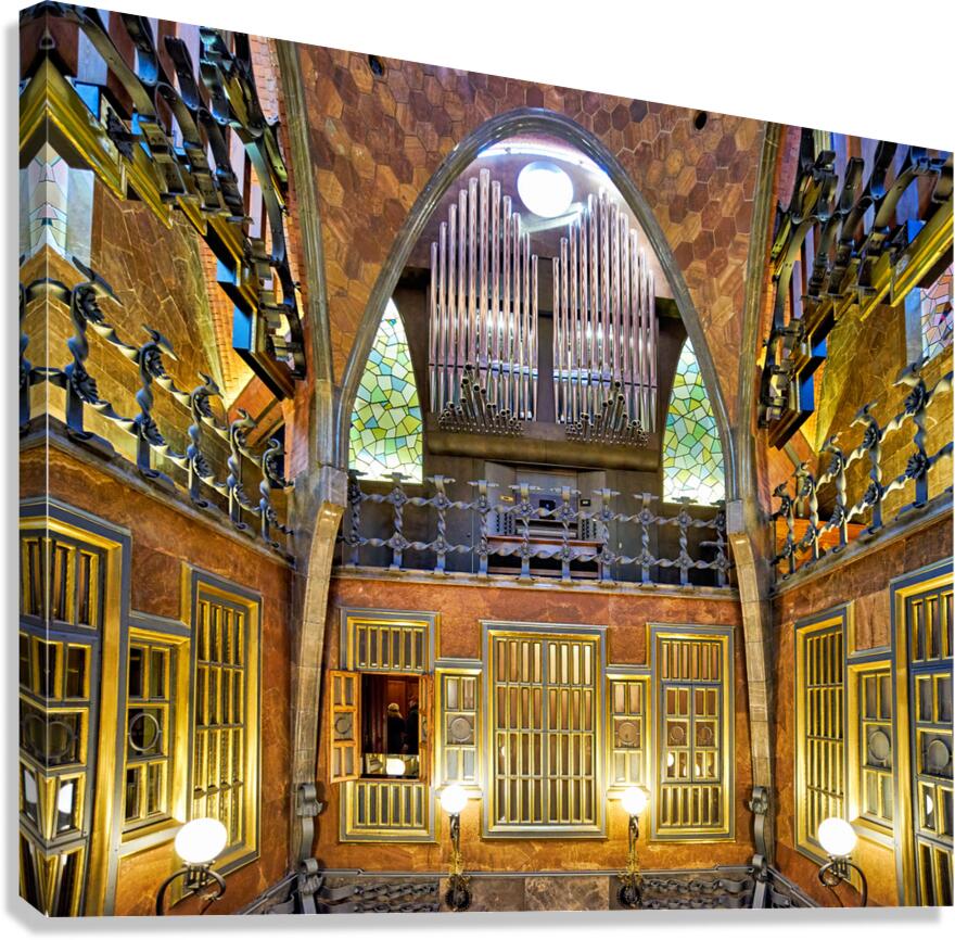 Palau Guell showcases Gaudis design in Barcelona Spain