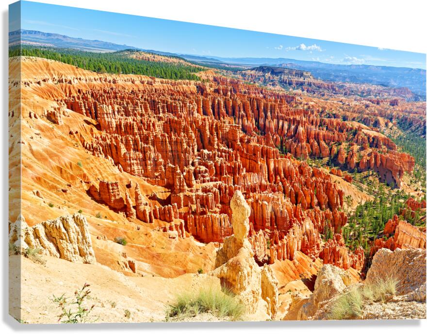 Visit to inspiration point in bryce canyon national park
