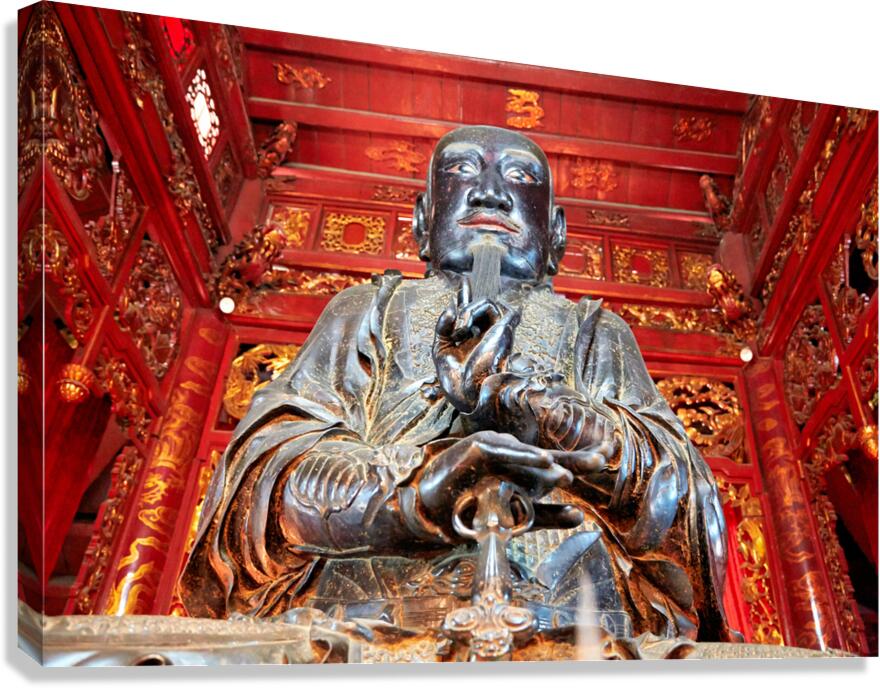 Statue of Buddha in Ho Chi Minh City temple area