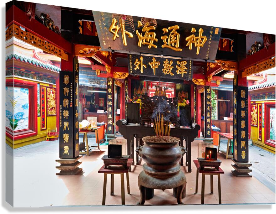 Temple in Ho Chi Minh City showing local culture and customs