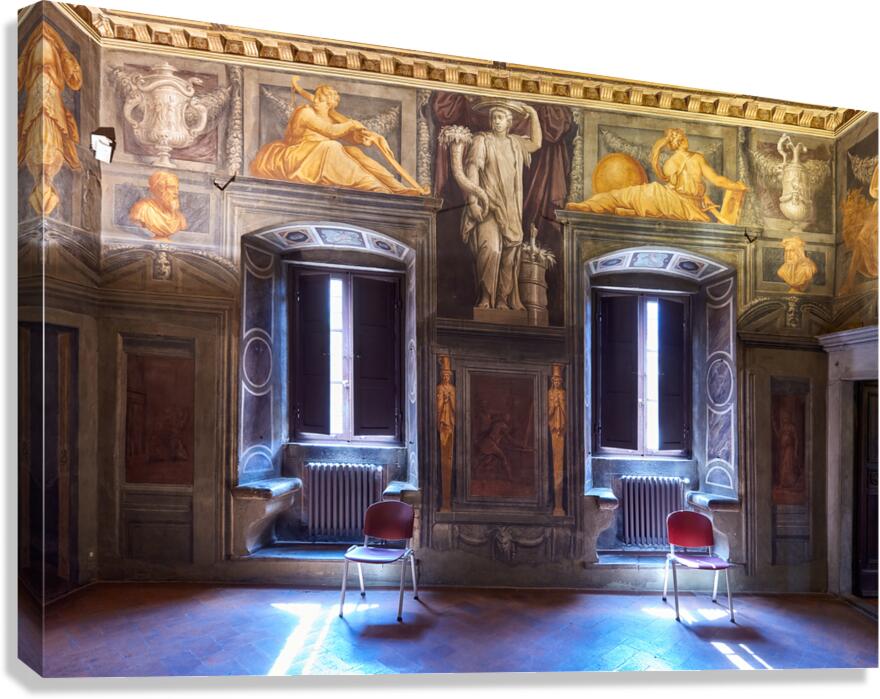 Visit to vasari home museum in arezzo tuscany italy