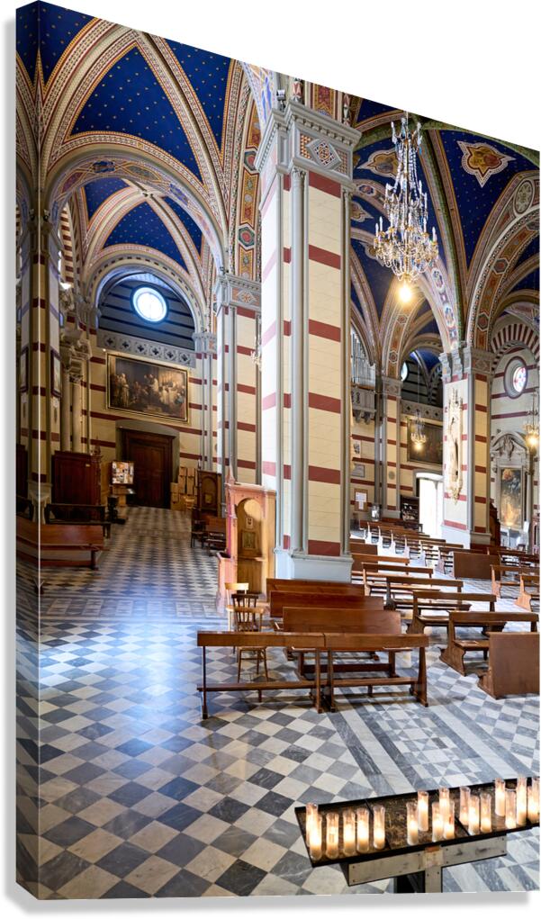 Visit to basilica santa margherita in cortona italy