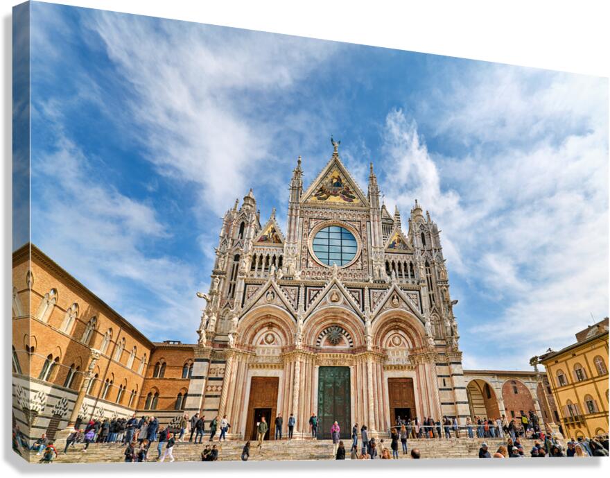 Visit to the stunning Cathedral in Siena Tuscany Italy