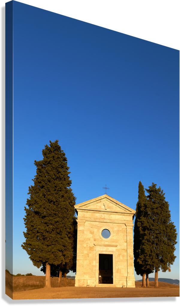 Chapel located in San Quirico dOrcia in Tuscany Italy