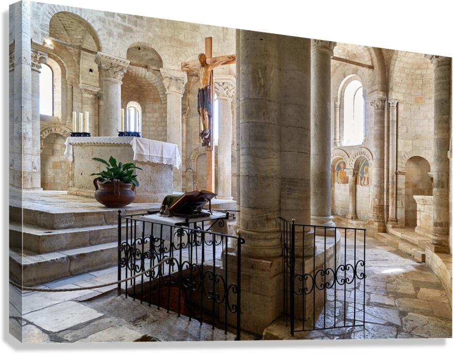 Visit to the Abbey of SantAntimo in Val dOrcia Italy