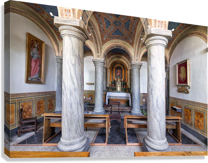 Visit san francesco church in pienza tuscany