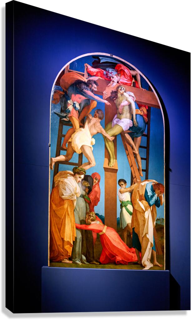 Deposition by rosso fiorentino in volterra tuscany italy