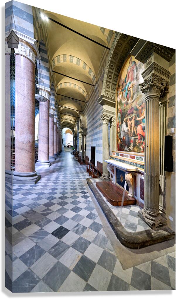 Interior of Duomo di Volterra Tuscany Italy