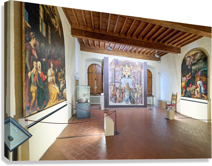 Visit to pinacoteca and museo civico in volterra italy
