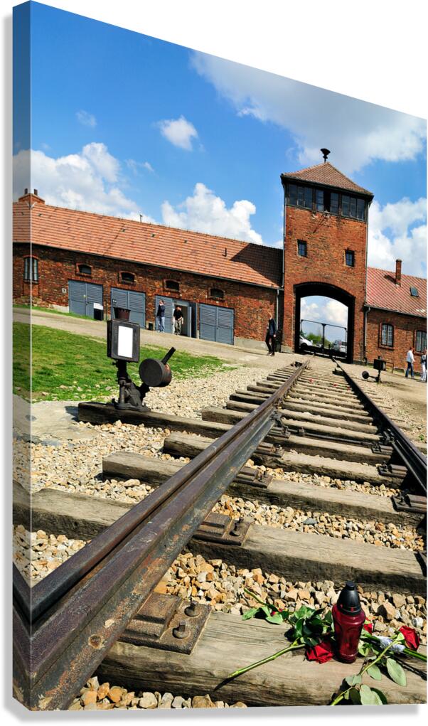 Visit to Auschwitz concentration camp in Krakow Poland