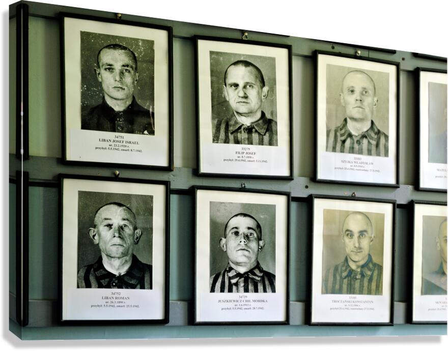 Auschwitz camp portraits in Krakow