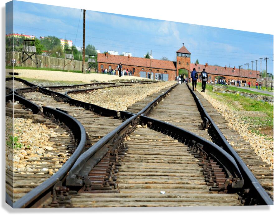Visit to Auschwitz concentration camp in Krakow Poland