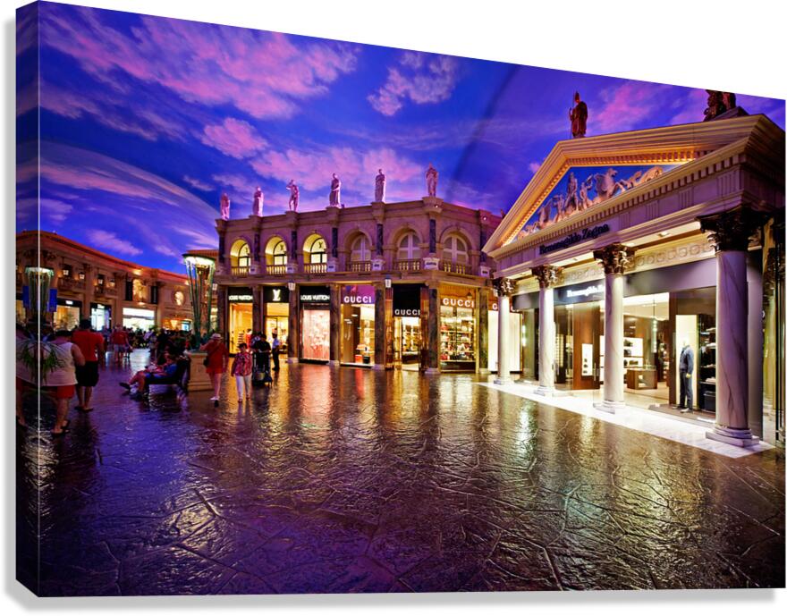 Shopping at caesars palace mall in las vegas nevada